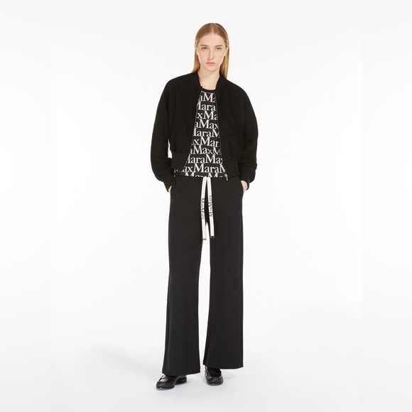 🖤 MaxMara Printed Scuba Tank Top – Black & Beige - Picture 6 of 13